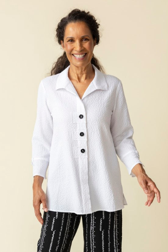 Habitat | Pucker Weave Swing Shirt