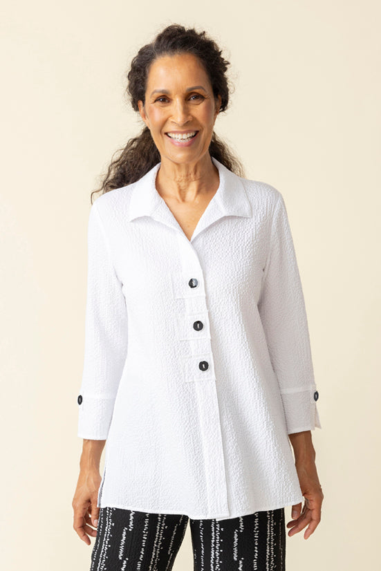 Habitat | Pucker Weave Swing Shirt