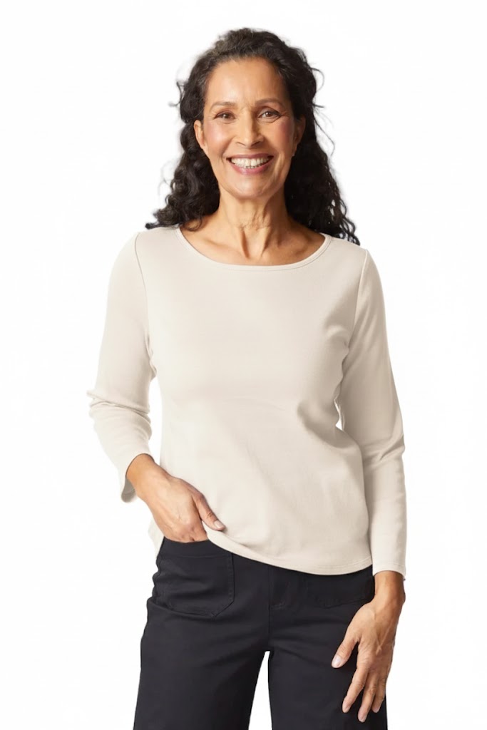 Habitat | Cozy Rib Solid Everyday Tee