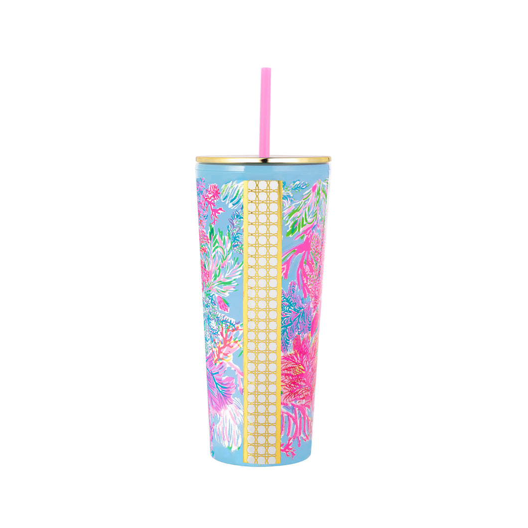 Lifeguard Press | Tumbler with Straw, Cay to My