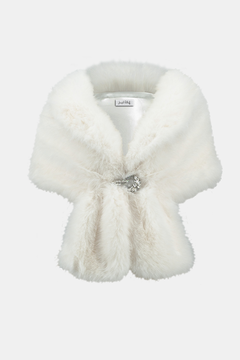 Joseph Ribkoff | Faux Fur Wrap