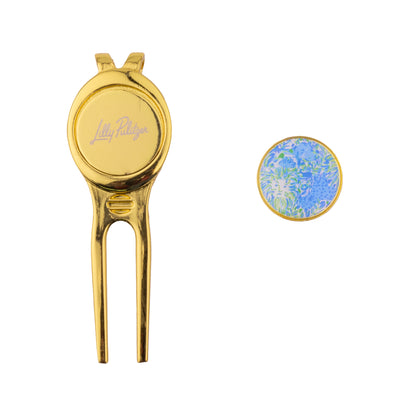 Lilly Pulitzer | Divot Tool and Ball Market Set