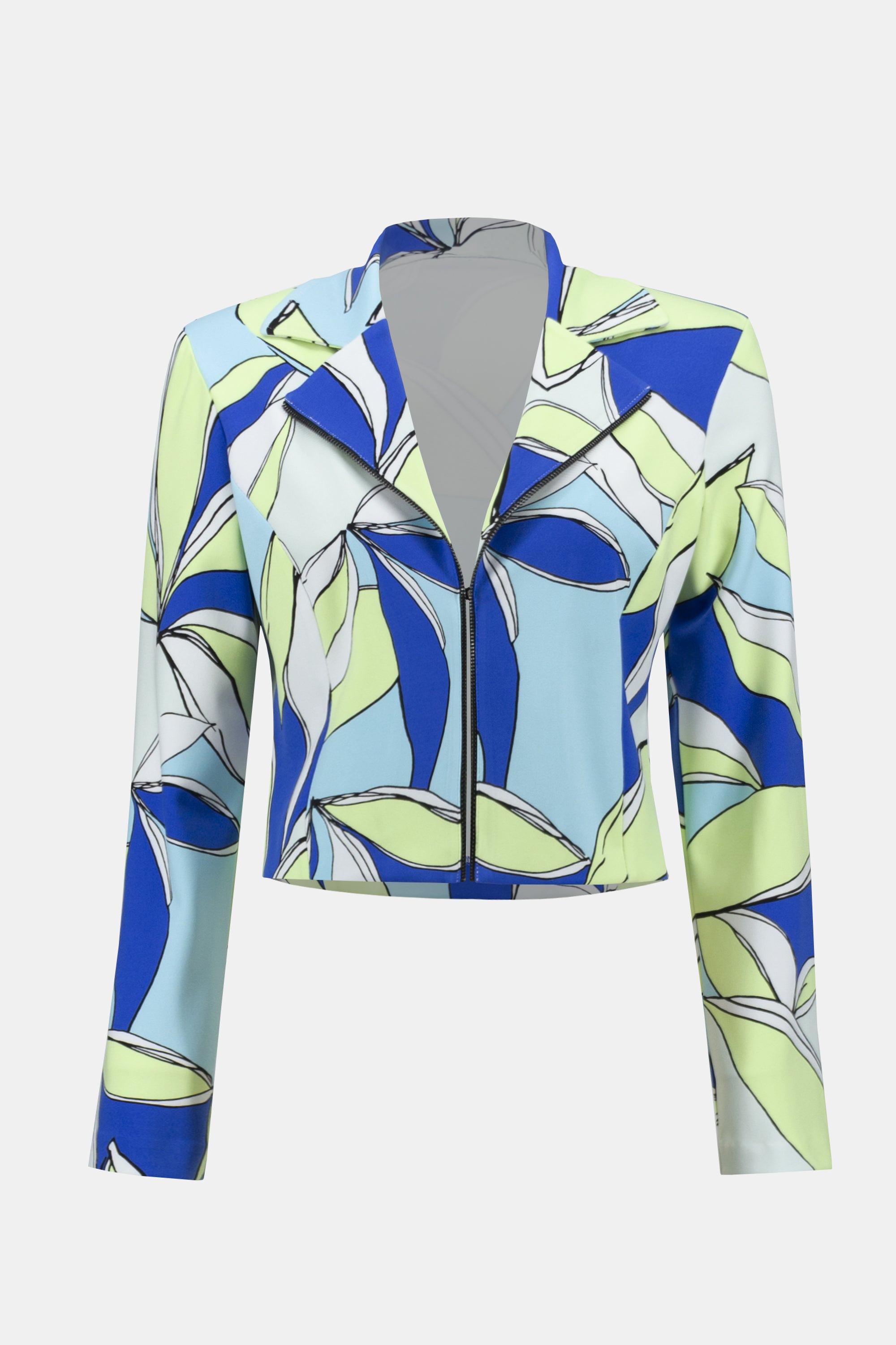 Joseph Ribkoff | Leaf Print Jacket