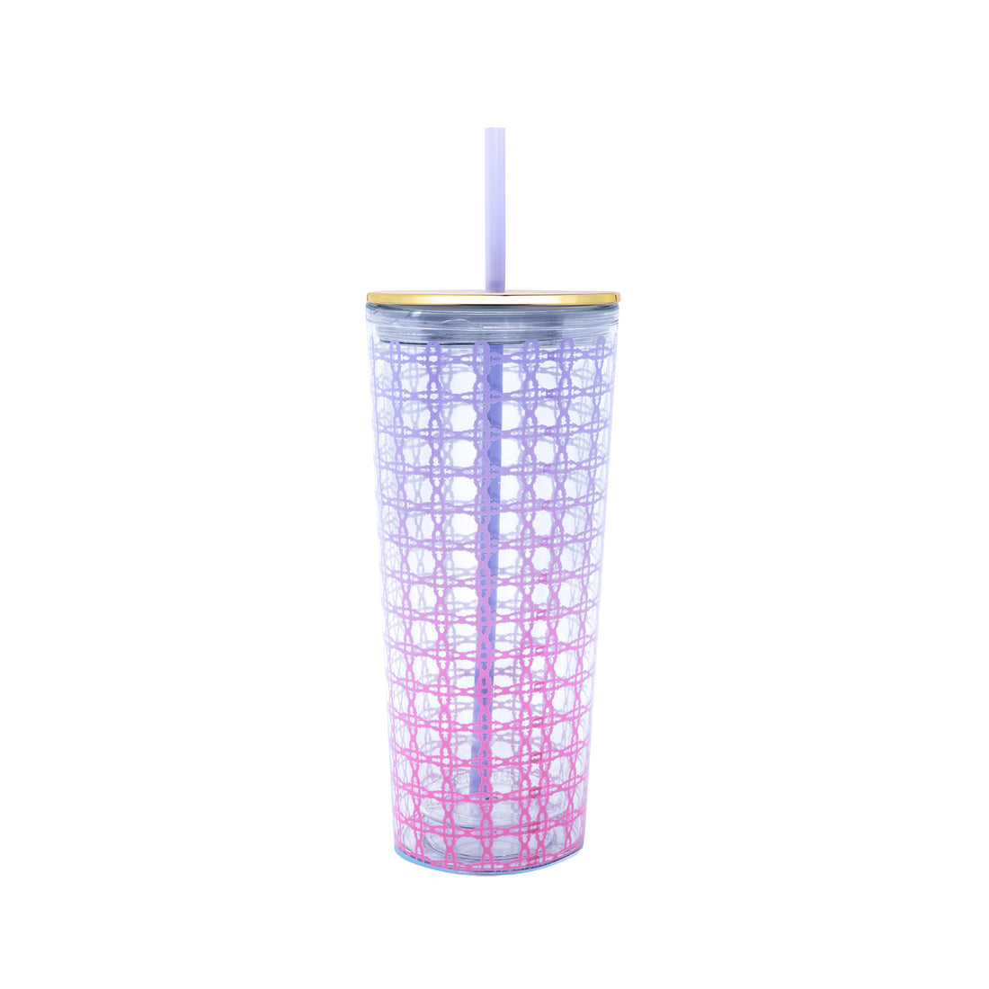 Lilly Pulitzer | Tumbler W/straw, Lilac Opal/pi