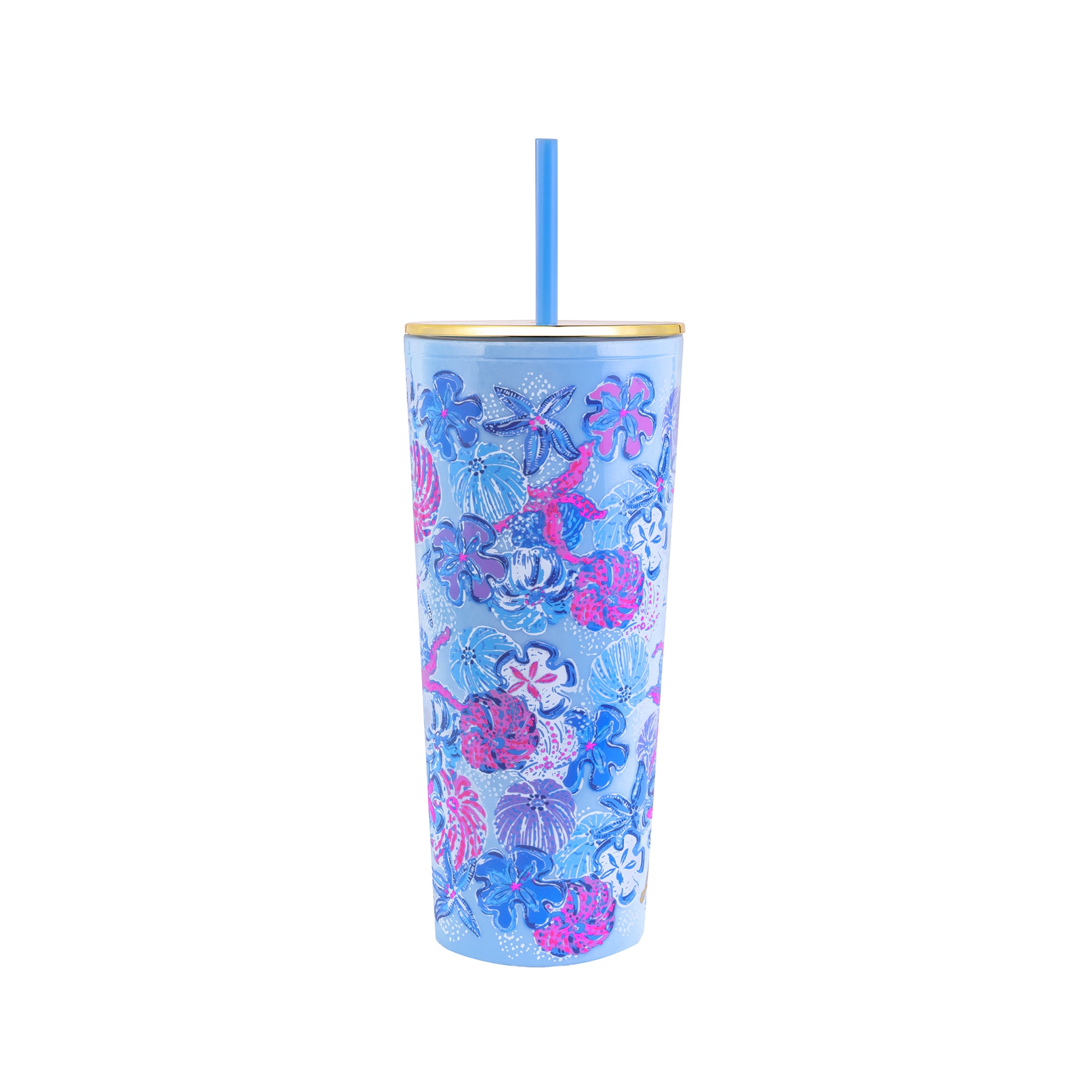 Lilly Pulitzer | Tumbler W/straw, Bahamas Beachcomber