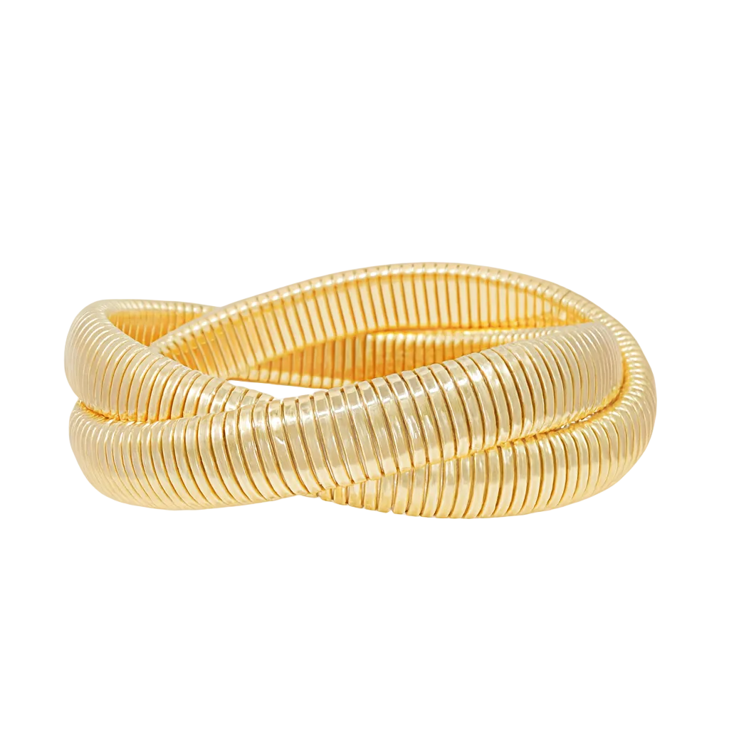 Stretchy Gold Bracelet