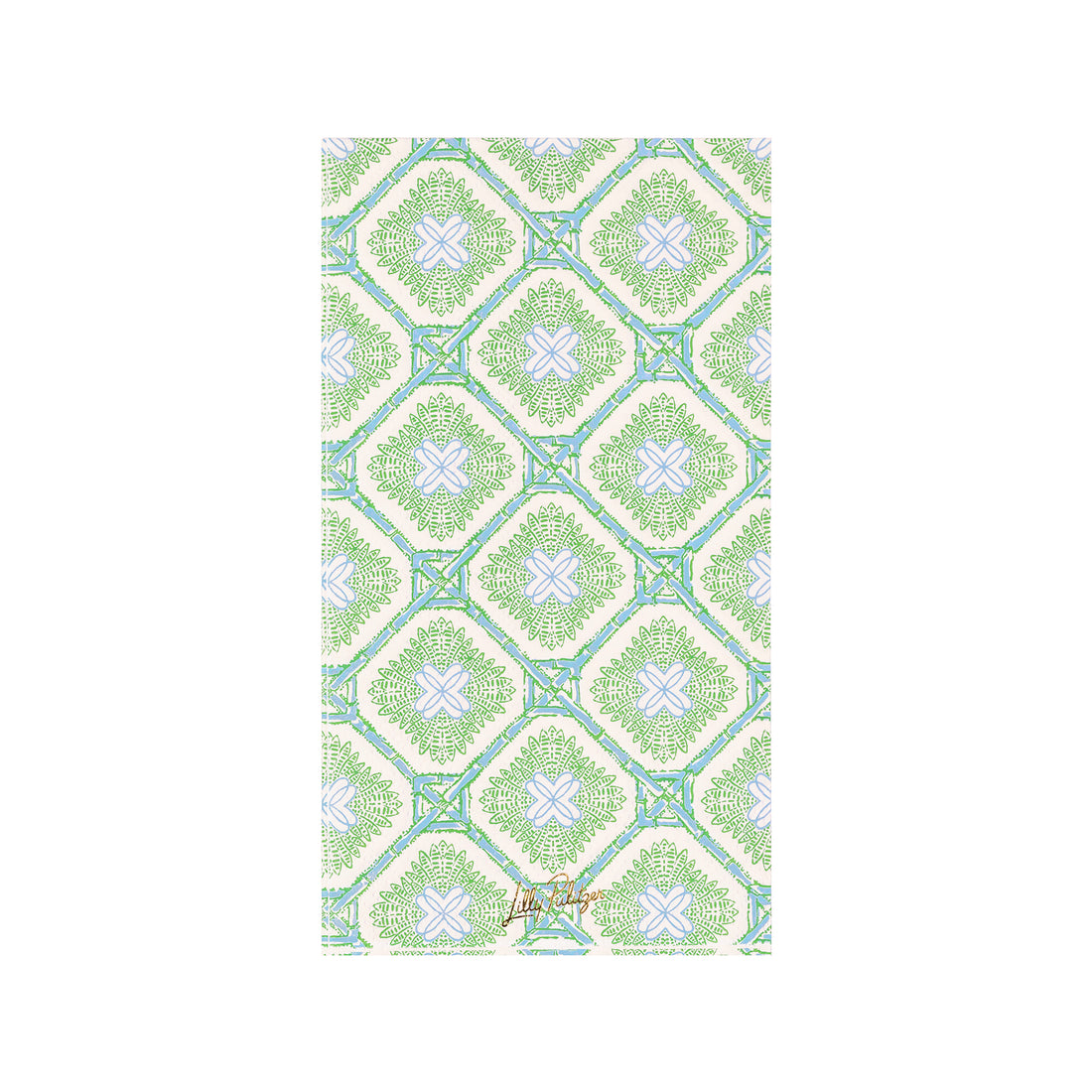 Lilly Pulitzer | Paper Dinner Napkins, Bamboo Logo Trellis