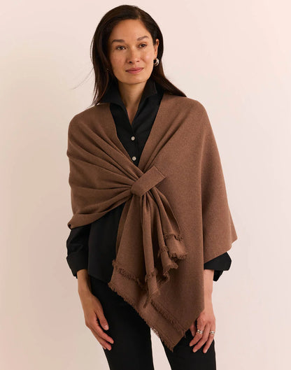 Mabel Tab Fringe Wrap