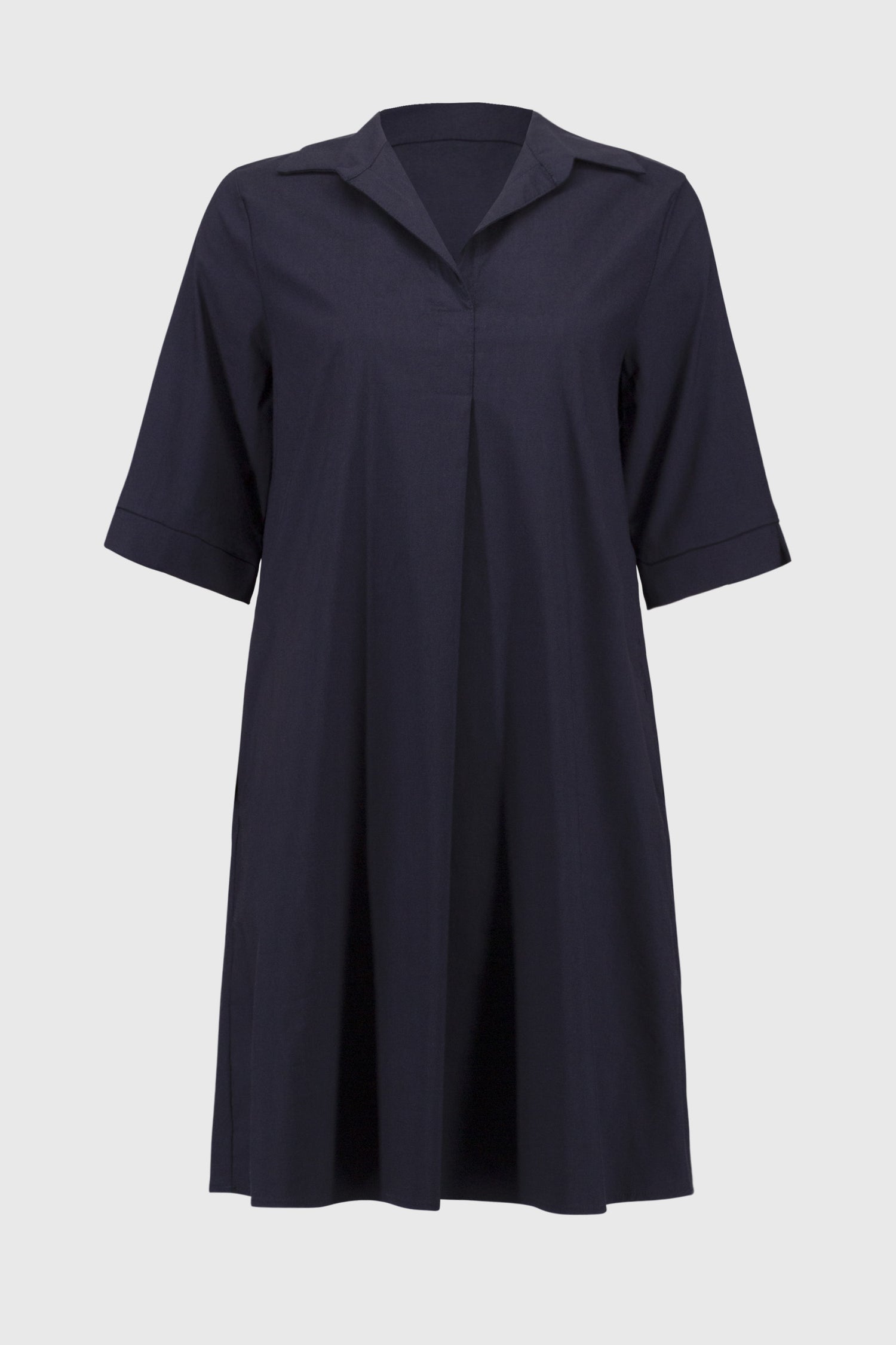 Joseph Ribkoff | Stretch Poplin Trapeze Dress - Midnight Blue