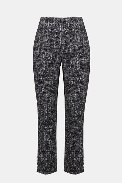 Joseph Ribkoff | Abstract Jacquard Pull-on Pant