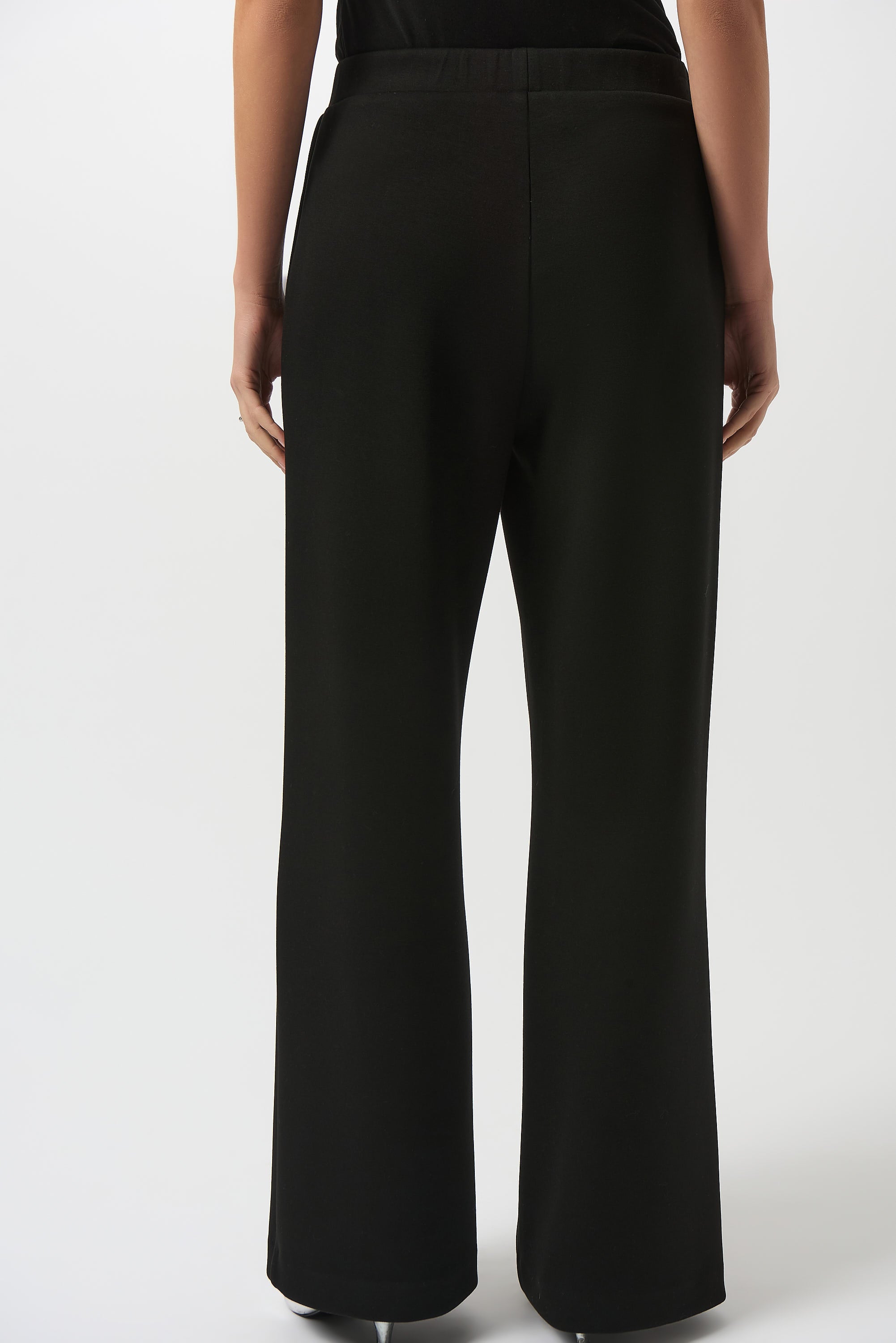 Scuba Jersey Wide-leg Pants