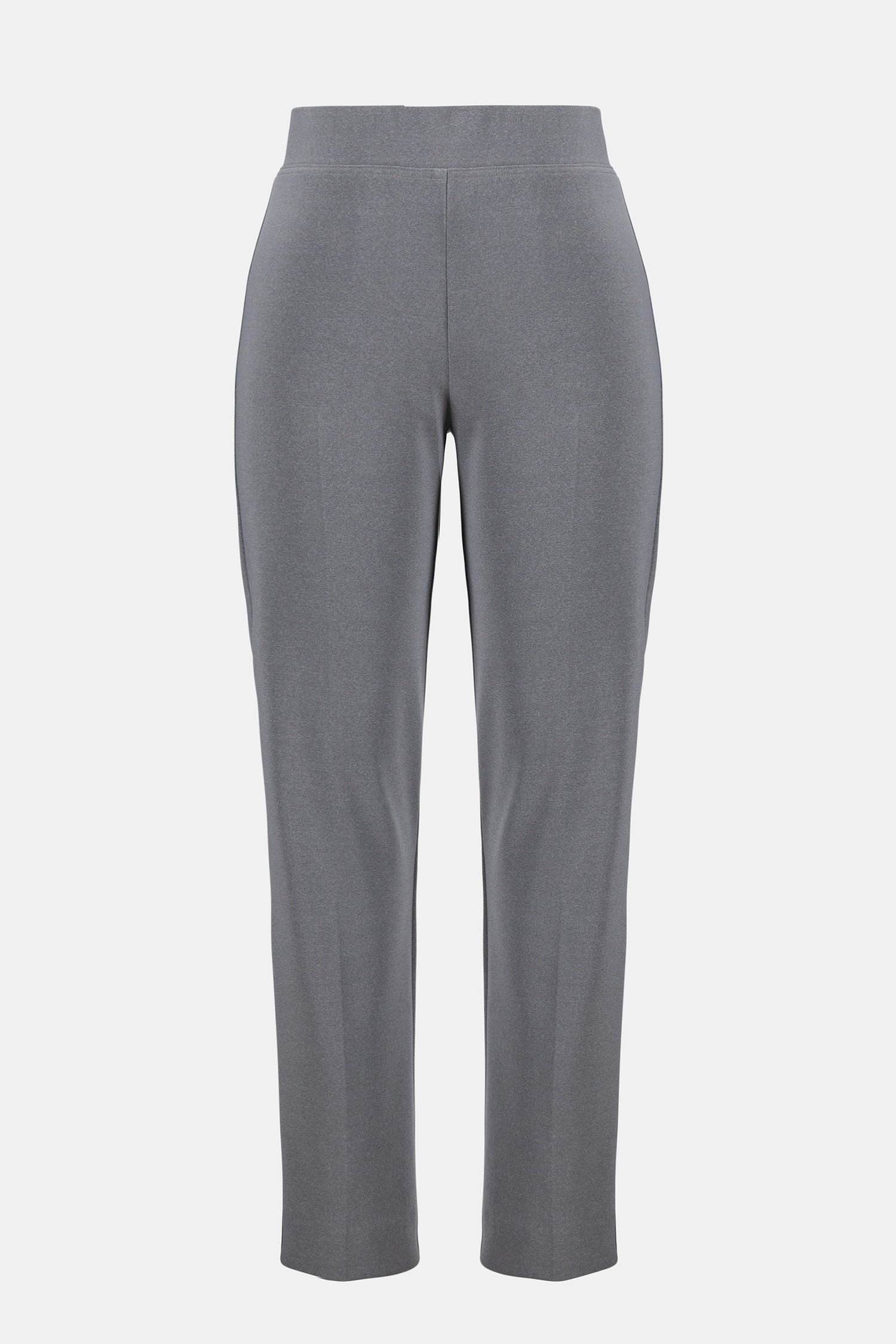 Joseph Ribkoff | Silky Knit Straight Leg Pant - Gray Melange