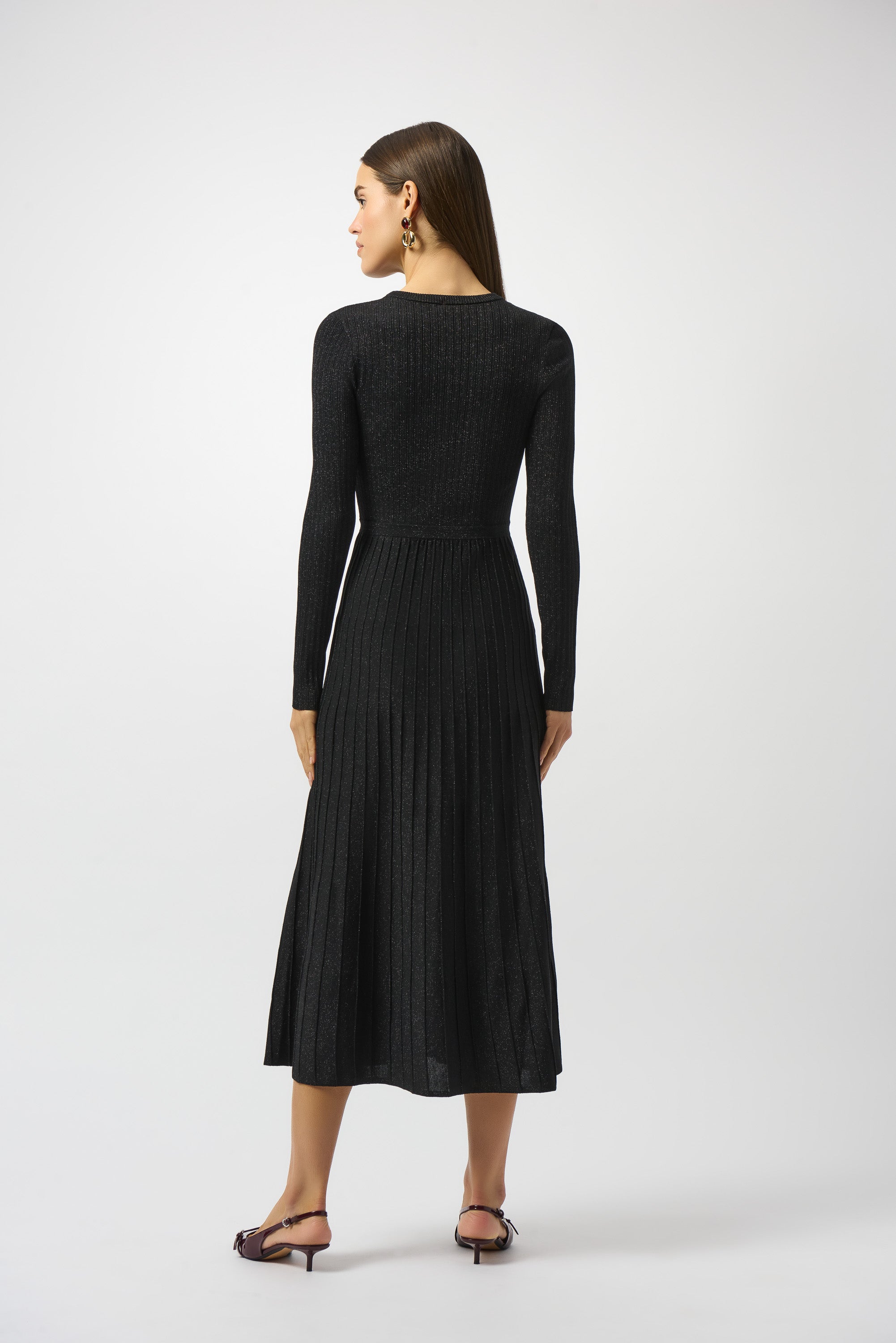 Knit Crew Neck Dress