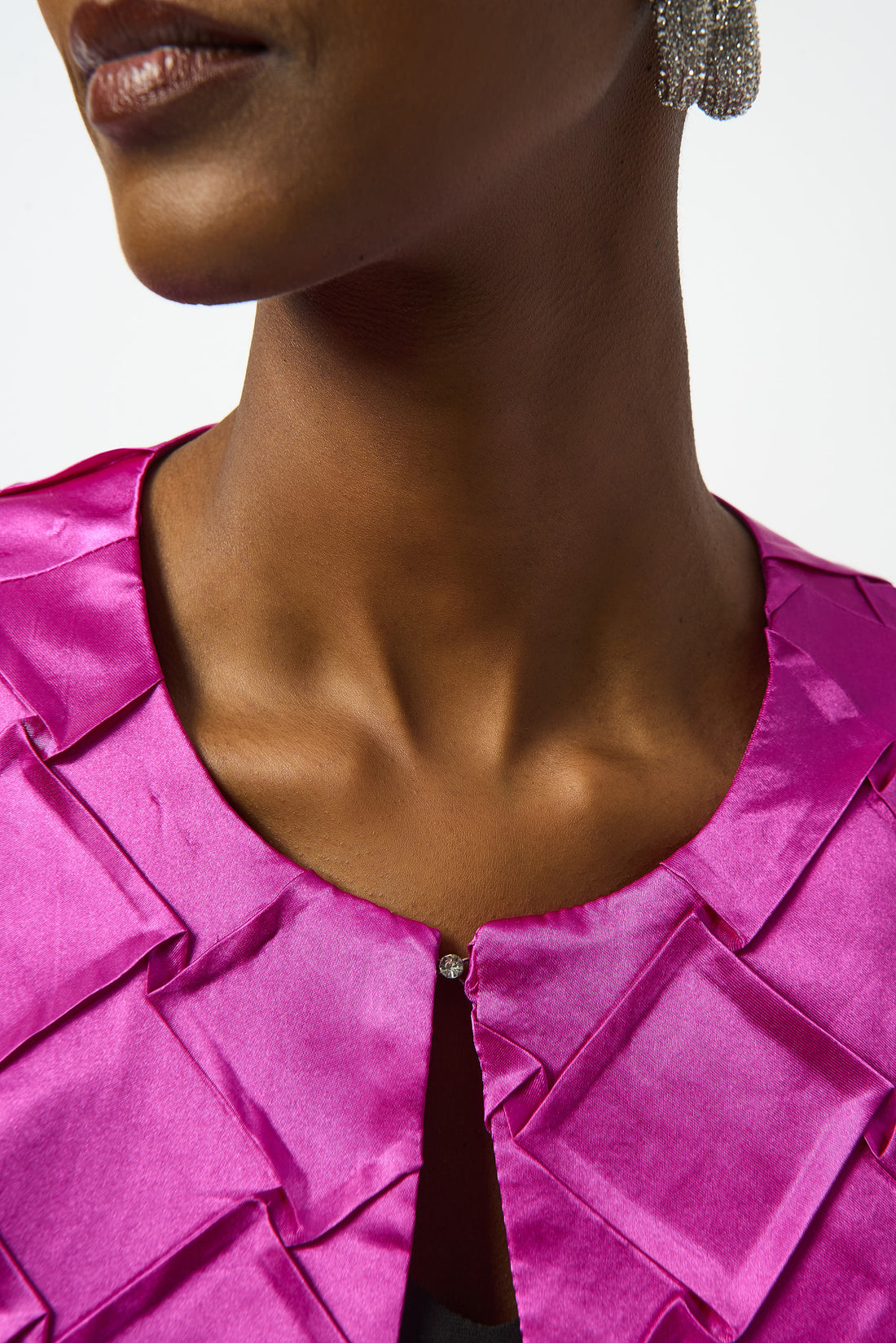 Joseph Ribkoff | Textured Satin Jacket