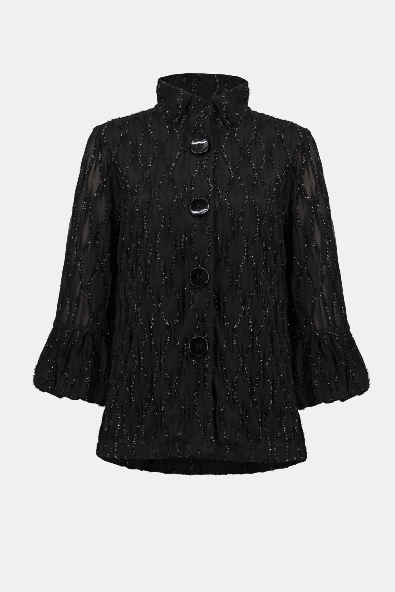 Joseph Ribkoff | Lurex Trapeze Jacket
