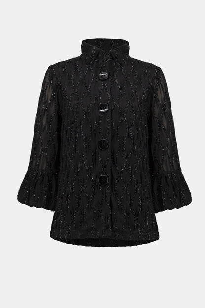 Joseph Ribkoff | Lurex Trapeze Jacket