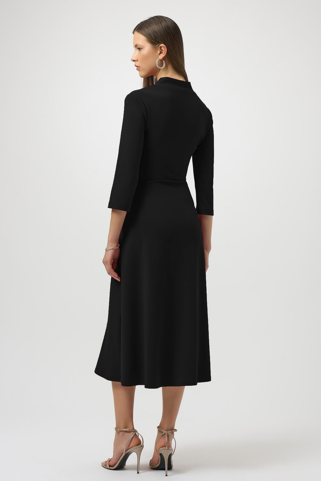 Joseph Ribkoff | Crepe Fit and Flare Dress