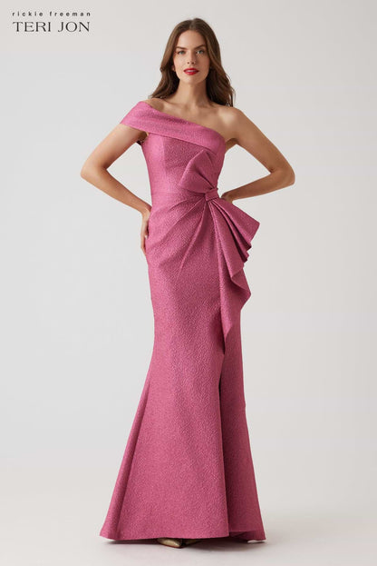 Teri Jon | One-Shoulder Gown