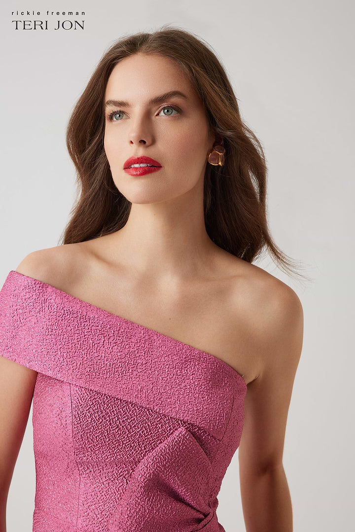 Teri Jon | One-Shoulder Gown