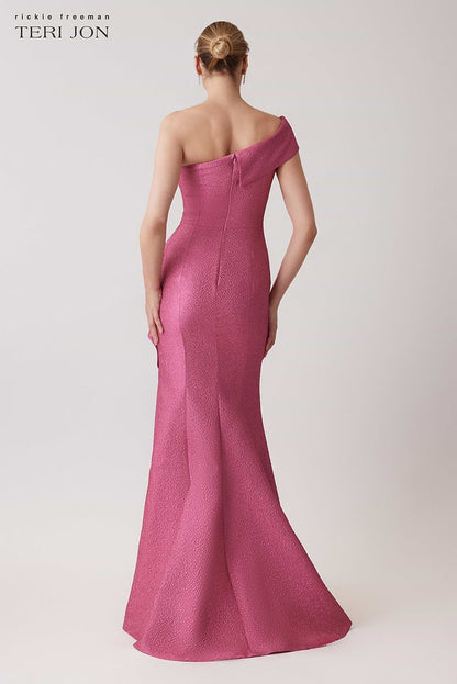 Teri Jon | One-Shoulder Gown
