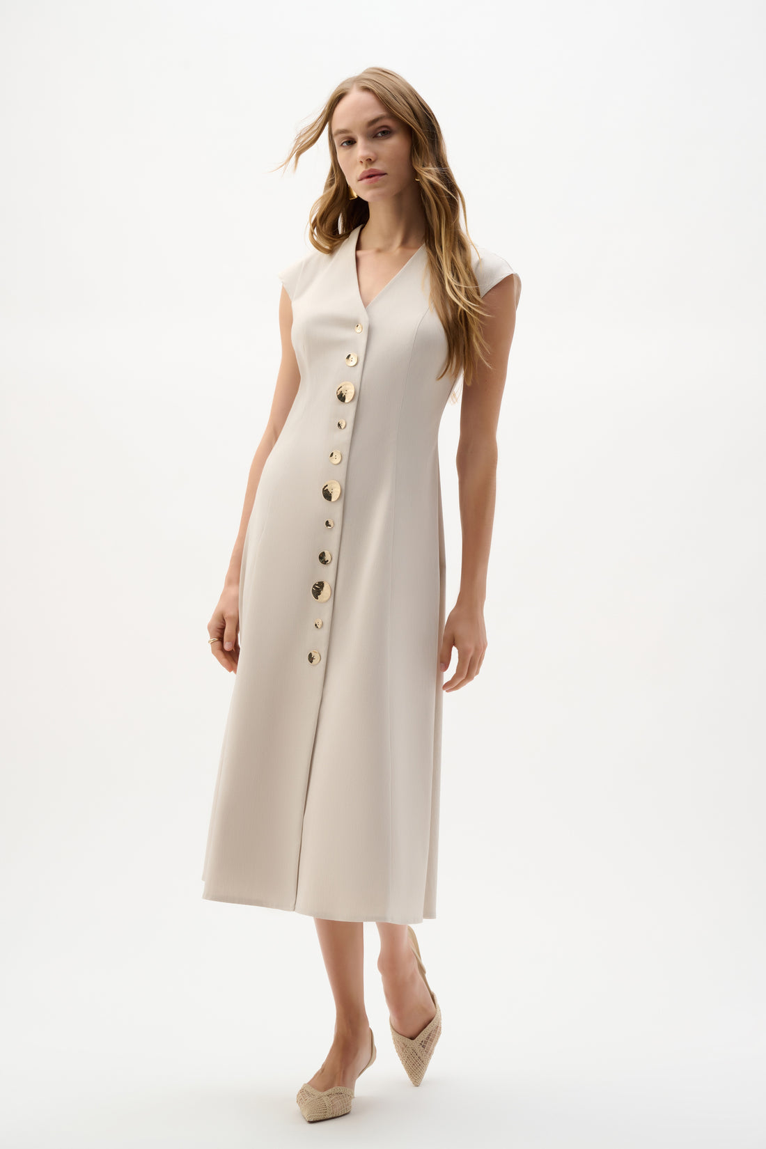 Sleeveless Fit &amp; Flare Dress