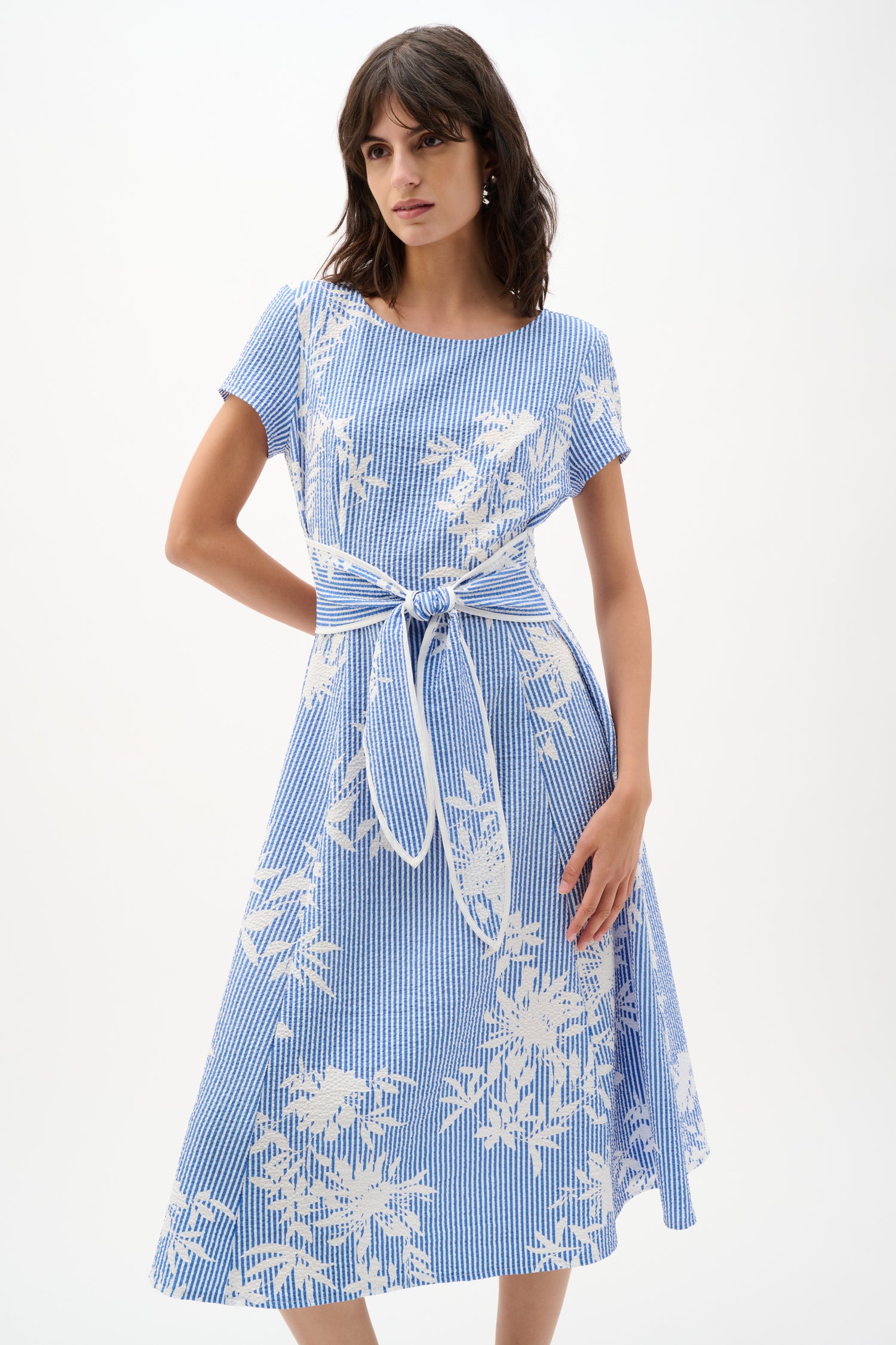 Floral Fit &amp; Flare Dress
