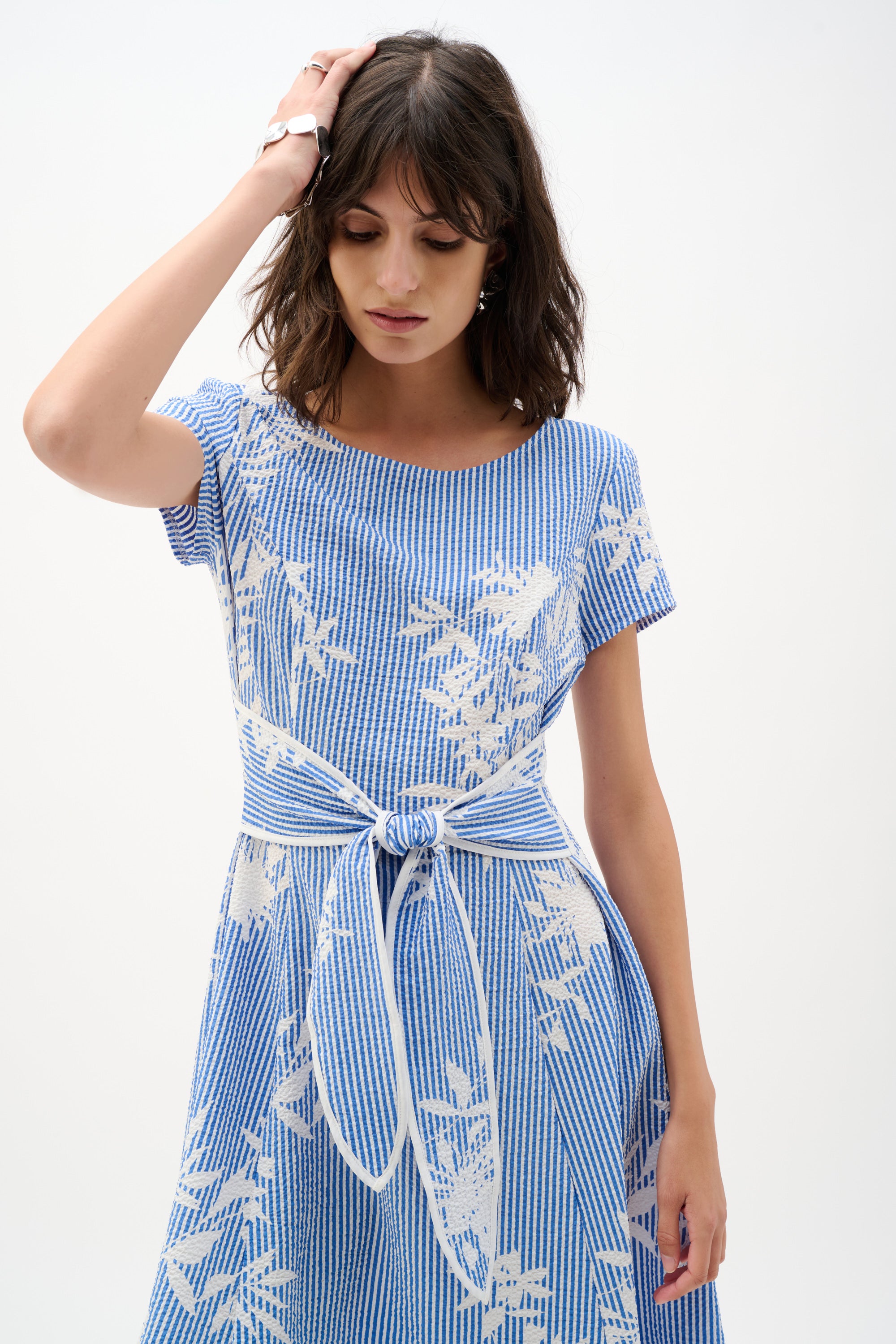 Floral Fit &amp; Flare Dress