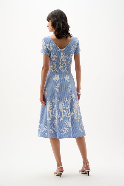 Floral Fit &amp; Flare Dress
