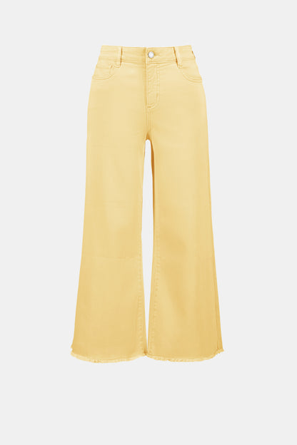Wide-leg Cropped Jean