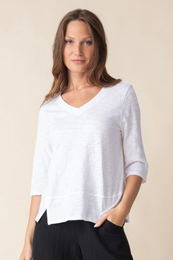 Habitat | Cotton Pebble Elbow Sleeve Tee