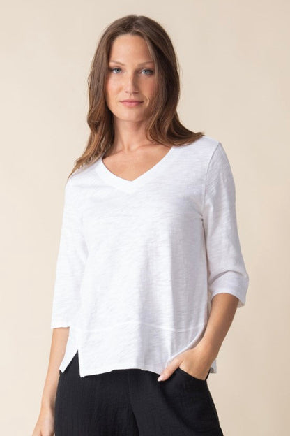 Habitat | Cotton Pebble Elbow Sleeve Tee