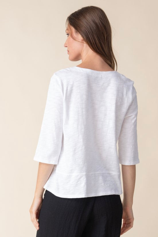 Habitat | Cotton Pebble Elbow Sleeve Tee