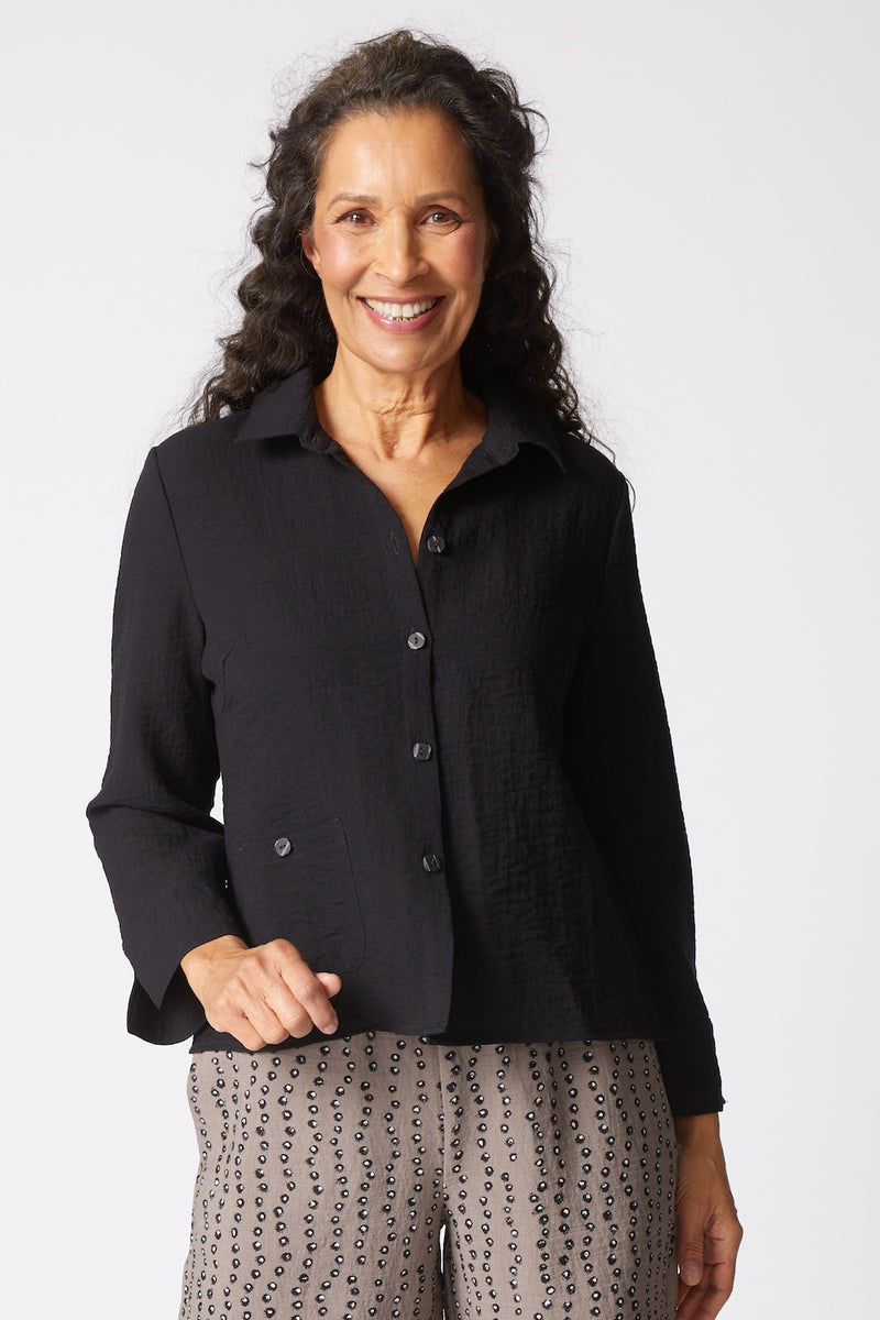 Habitat | Express Solid Jill Shirt - Black