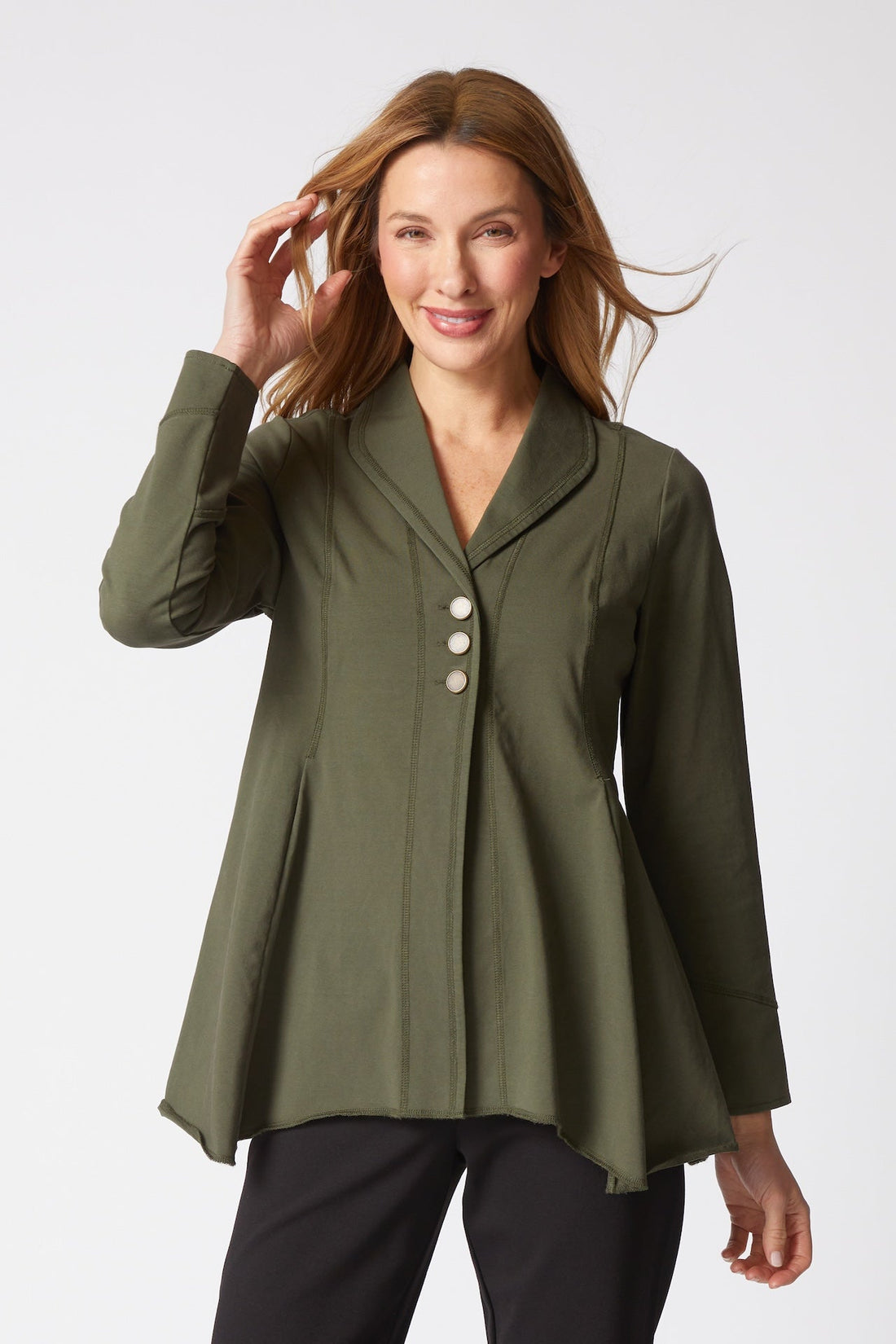 Habitat | Stonewash Cotton Span Swing Back Jacket