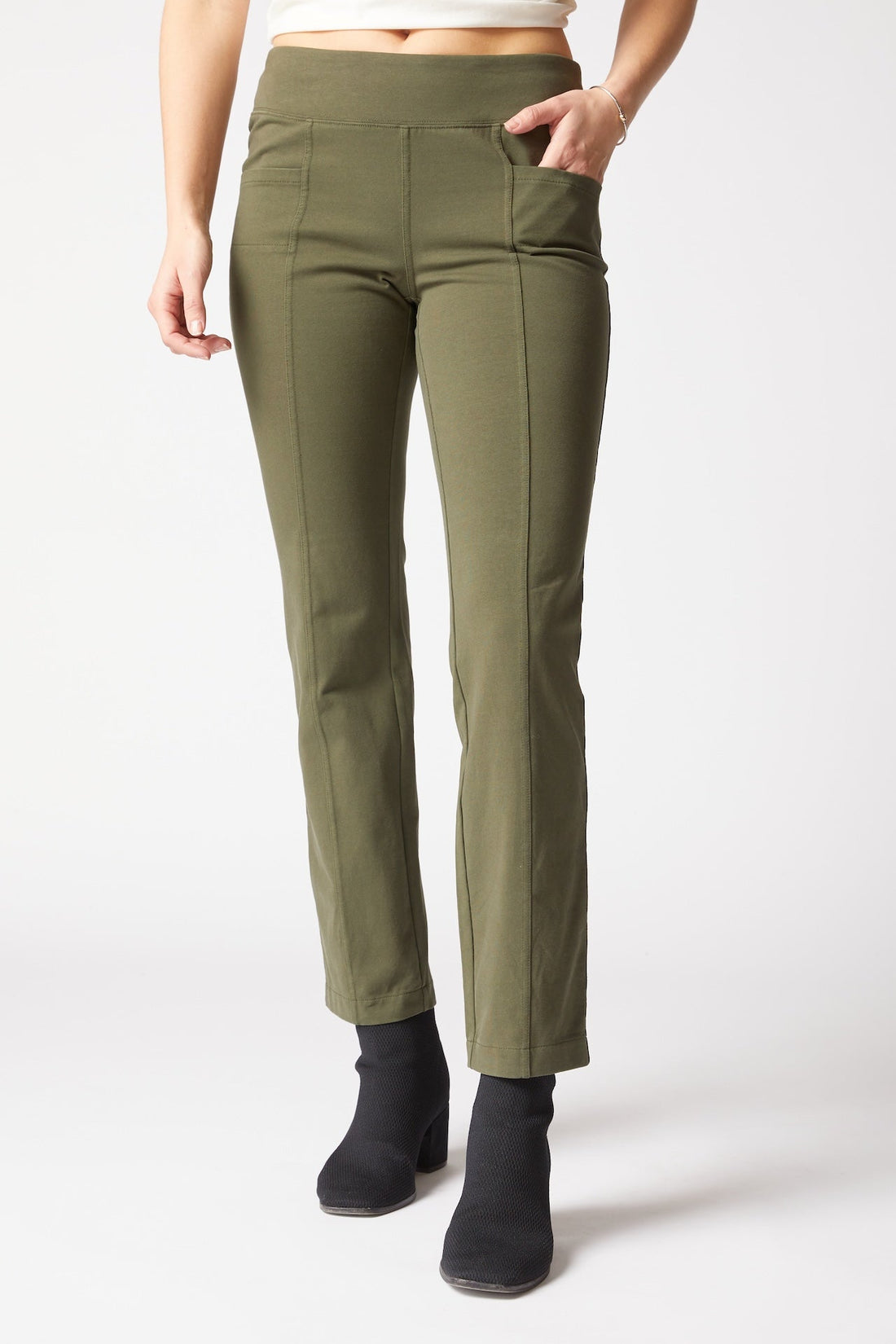Habitat |Stonewash Cotton Span Seamed Pocket Pant