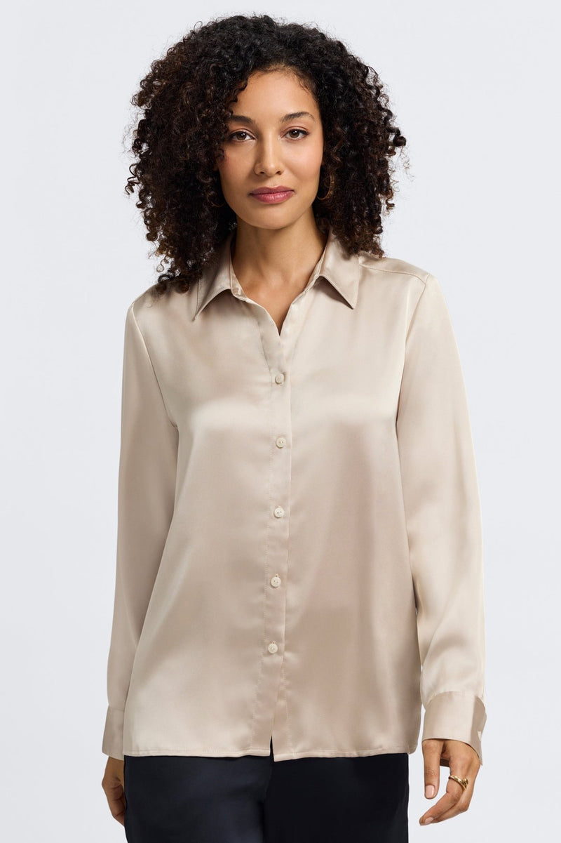 Foxcroft | Bianca Longsleeve Top