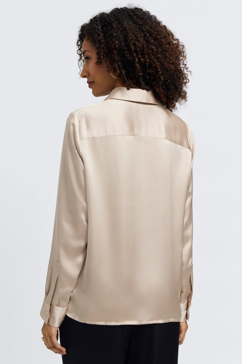 Foxcroft | Bianca Longsleeve Top