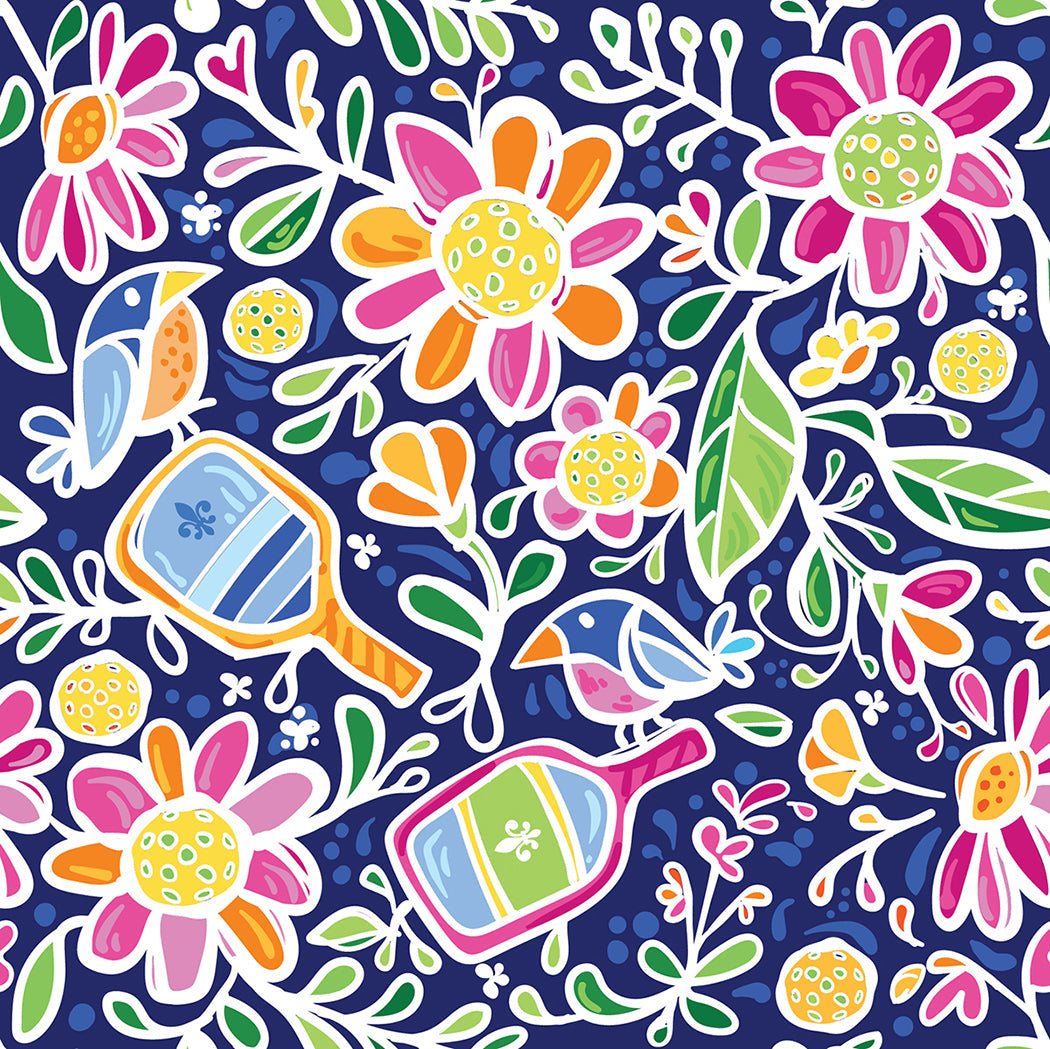 Scottsdale Pleated Skort in Pickle Me Pink Navy