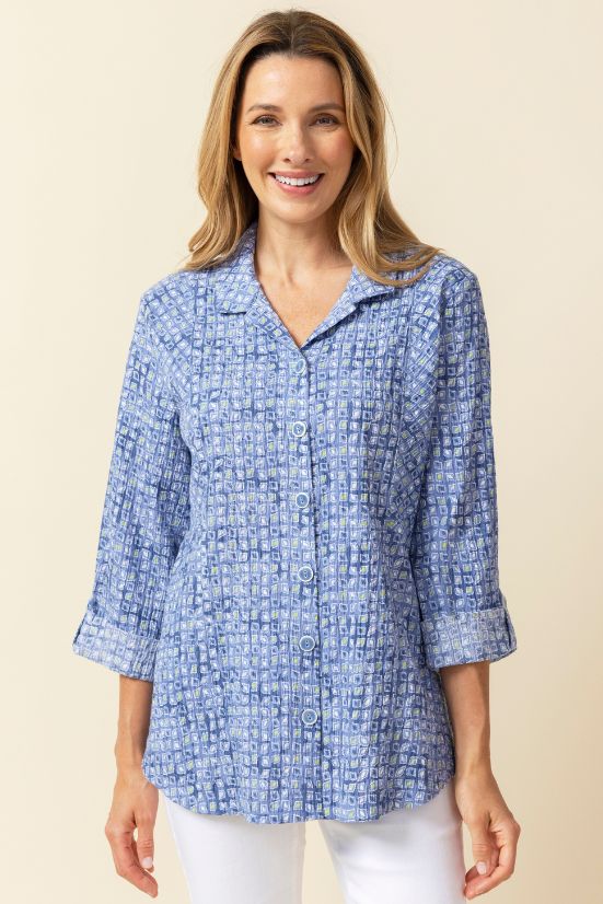 Habitat | Crinkle Cotton Boardwalk Tunic