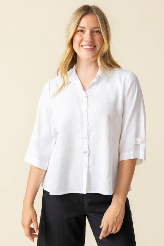 Habitat | Linen Solid Everything Shirt