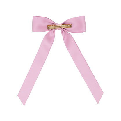 Bow Clip, Oleander Pink