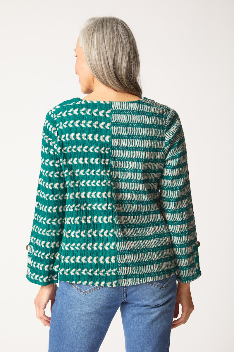 Habitat | Mixed Batiks Mixed Print Pullover