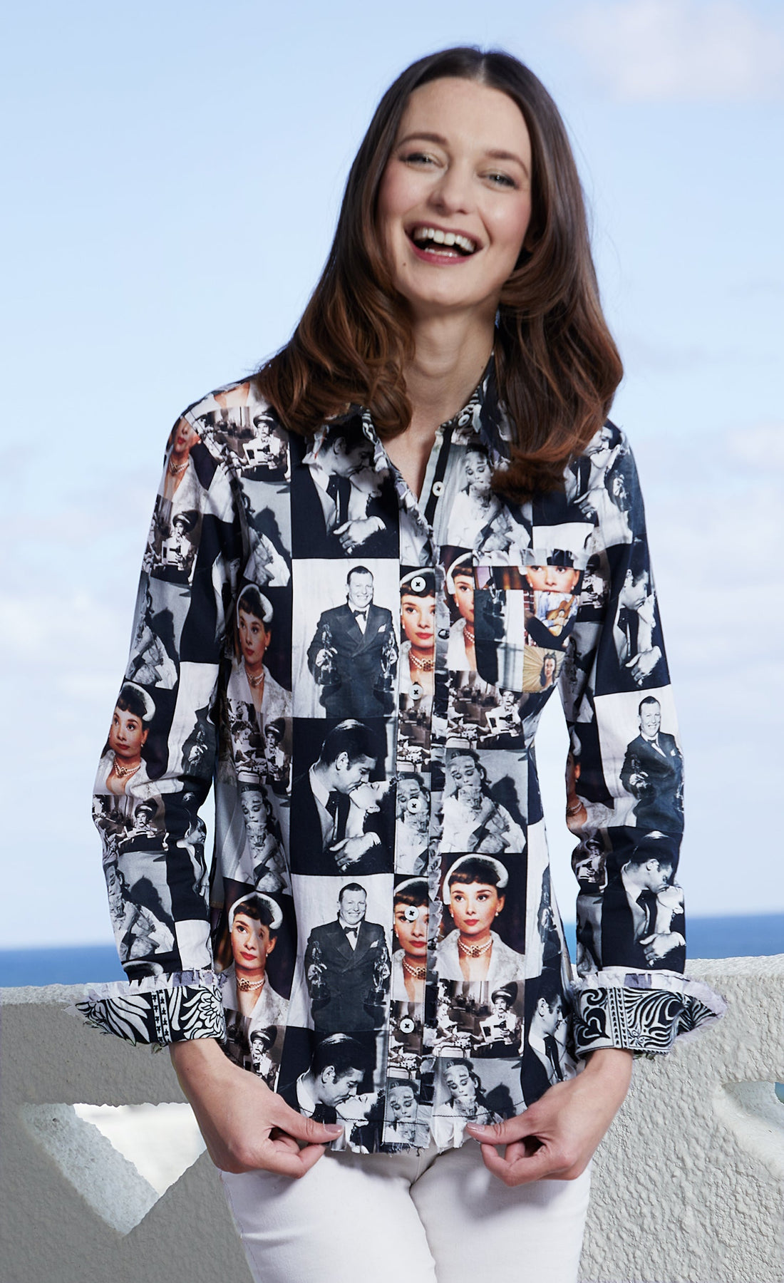 Cape Cod Fringe Details Audrey Print