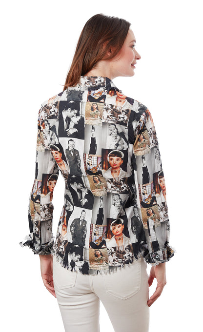 Cape Cod Fringe Details Audrey Print