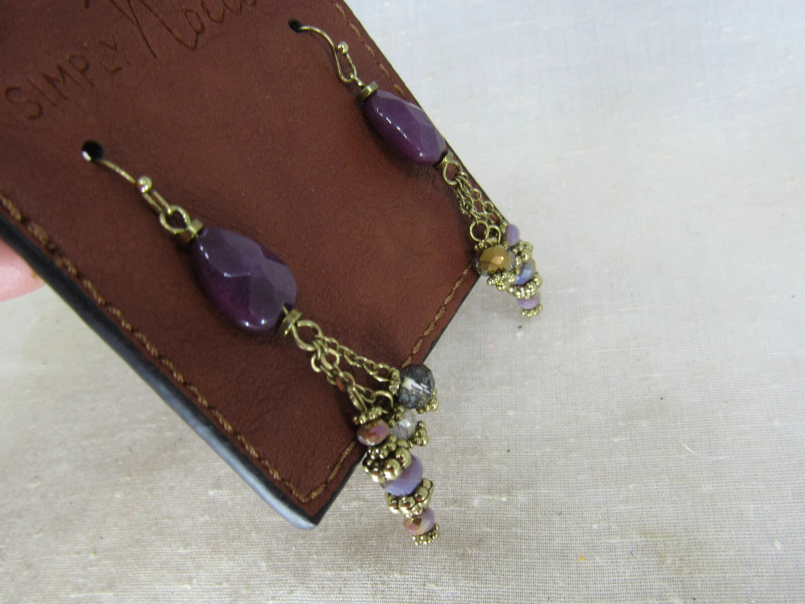 Natural Stone Earrings