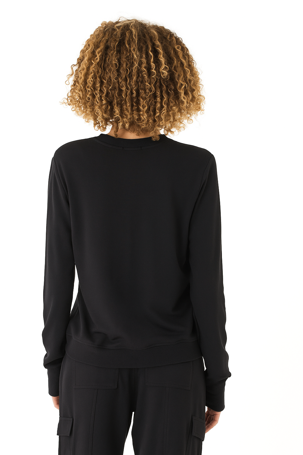 Threads 4 | Edwina Feather Fleece V-Neck Sweatshirt