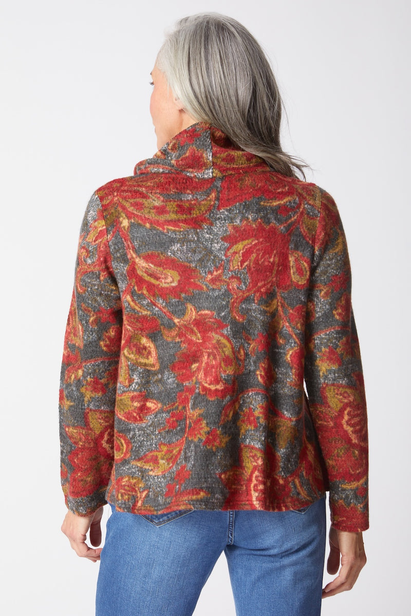 Habitat | Aspen Knit Brushstrokes Easy Cowl Pullover