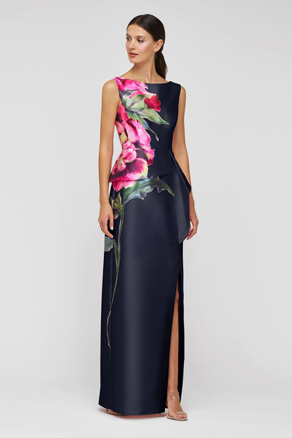 Kay Unger | Luciana Column Gown