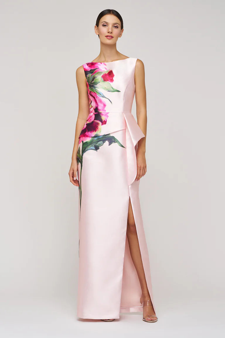 Luciana Column Gown