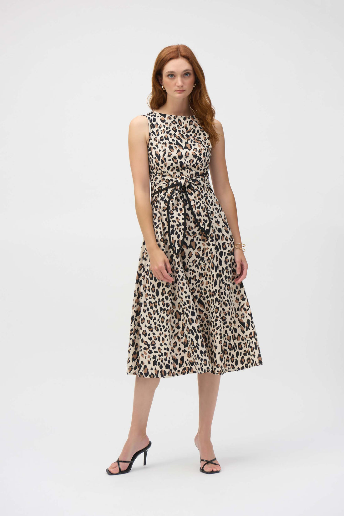 Joseph Ribkoff | Knee Length Animal Print Dress